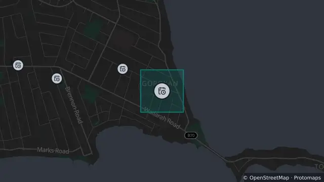 Map of Planned Power Outage — Gorokan and nearby items