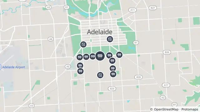 Map of Construction — Greenhill Road, Wayville and nearby items