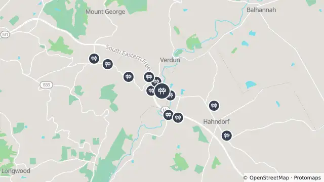 Map of Vms Trailer — Mount Barker Road, Verdun and nearby items