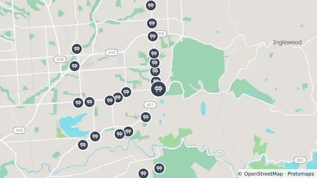 Map of Tree Pruning — Grand Junction Road, Vista and nearby items