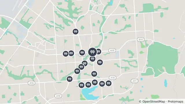 Map of Road Lighting Repairs — Reservoir Road, Modbury and nearby items