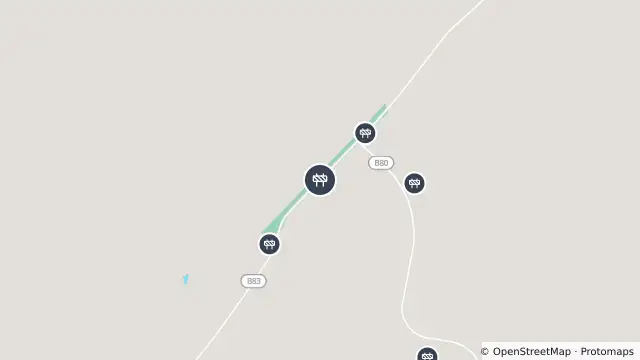 Map of Miscellaneous Works — Flinders Ranges Way, Hawker and nearby items