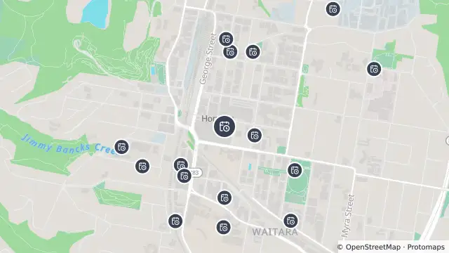 Map of Planned Power Outage — Hornsby and nearby items