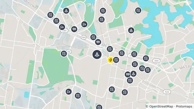Map of Markets — Rochester Street, Homebush and nearby items