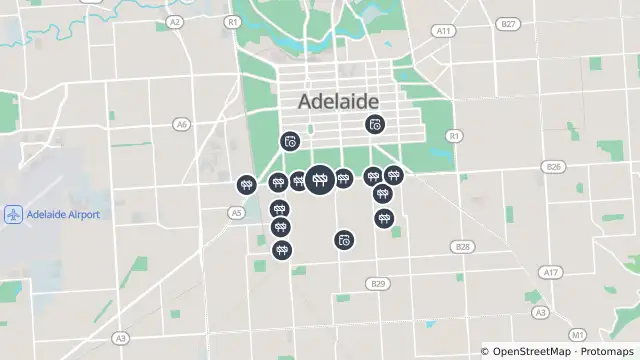 Map of Mowing — Greenhill Road, Wayville and nearby items