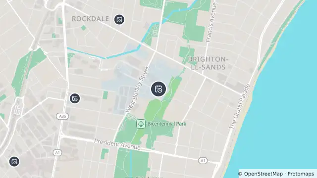 Map of Planned Power Outage — Rockdale and nearby items