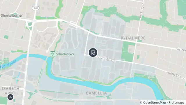 Map of Planned Power Outage — Rydalmere and nearby items