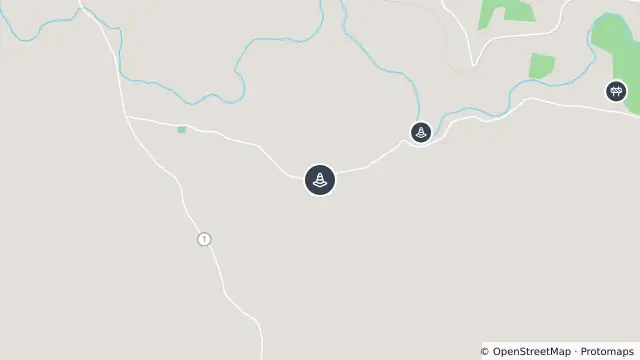 Map of Changed Traffic Conditions Speed Restrictions — Mutton Falls Rd, O'connell and nearby items