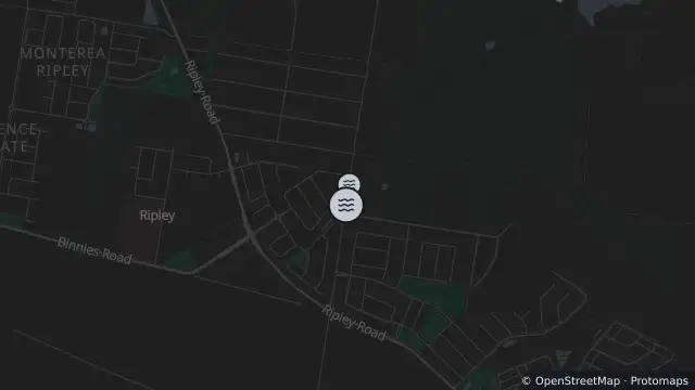 Map of Flooding — Goldleaf Court / Nevis Road — Ripley and nearby items