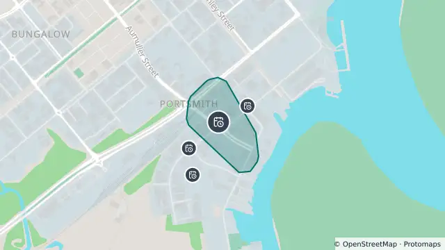 Map of Planned Power Outage — Portsmith and nearby items