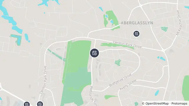 Map of Planned Power Outage — Rutherford and nearby items