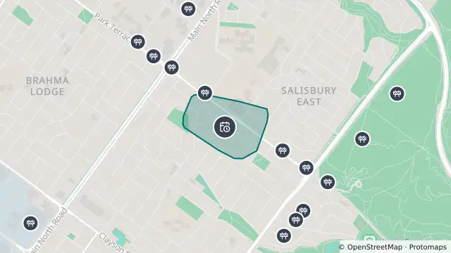 Map of Planned Power Outage — Salisbury East and nearby items