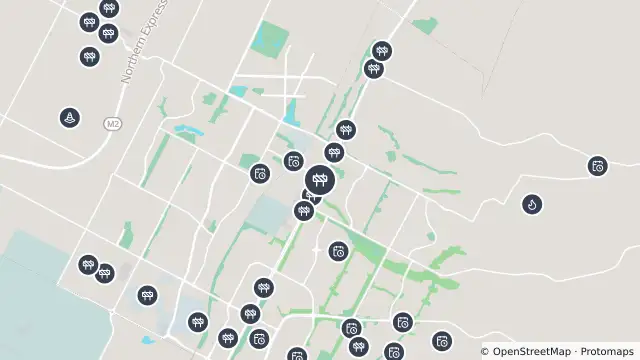 Map of Tree Pruning — Main North Road, Blakeview and nearby items
