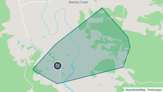 Map of Planned Power Outage — Incd-137375-R and nearby items