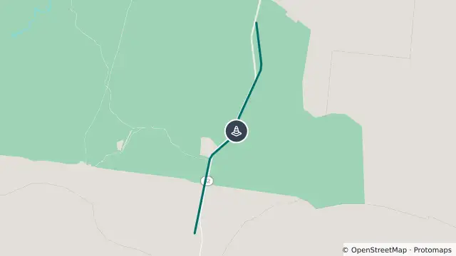 Map of Hazard — Kennedy Developmental Road — Lyndhurst and nearby items