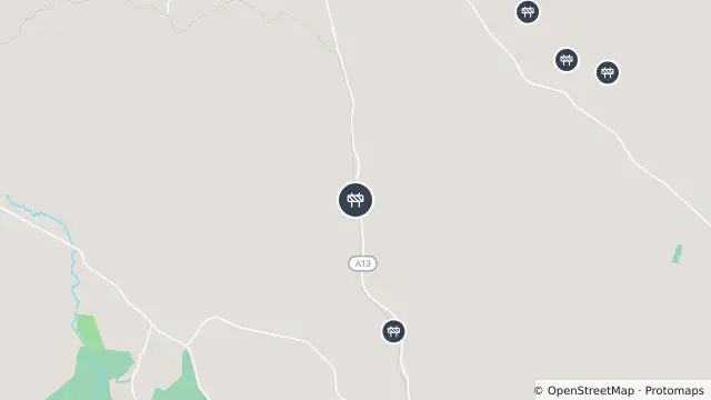 Map of Bitumen — Victor Harbor Road, Mount Jagged and nearby items