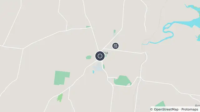 Map of Sarina - Bruce Highway And Anzac Street - South and nearby items
