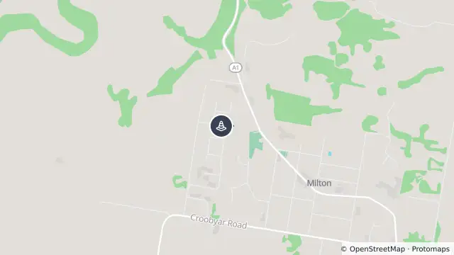 Map of Changed Traffic Conditions — Myrtle Forest Drive, Milton and nearby items
