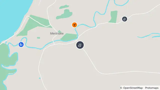 Map of Adverse Weather — Ivanhoe-Menindee Road, Menindee and nearby items