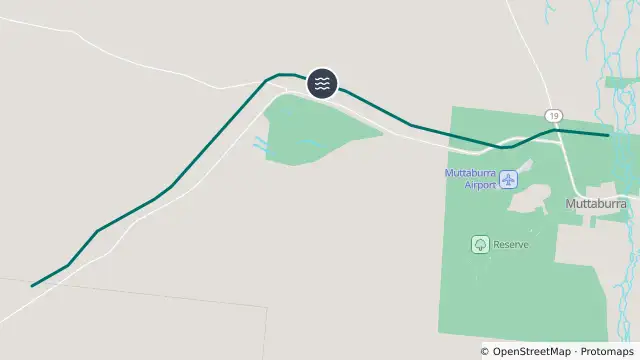 Map of Flooding — Cramsie Muttaburra Road — Tablederry and nearby items