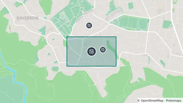 Map of Planned Power Outage — Davidson, Frenchs Forest and nearby items