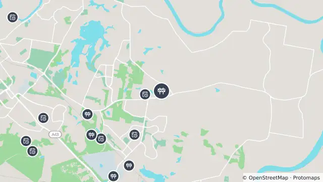 Map of Scheduled Roadwork — Suncroft Street, Chisholm and nearby items