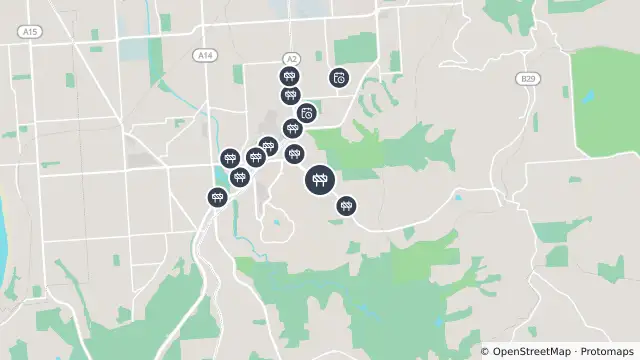Map of Construction — Shepherds Hill Road, Bellevue Heights and nearby items