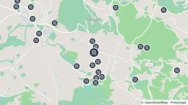 Map of Planned Power Outage — Upwey and nearby items