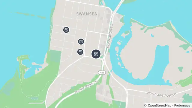 Map of Planned Power Outage — Swansea and nearby items