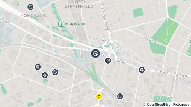 Map of Planned Power Outage — Strathfield and nearby items