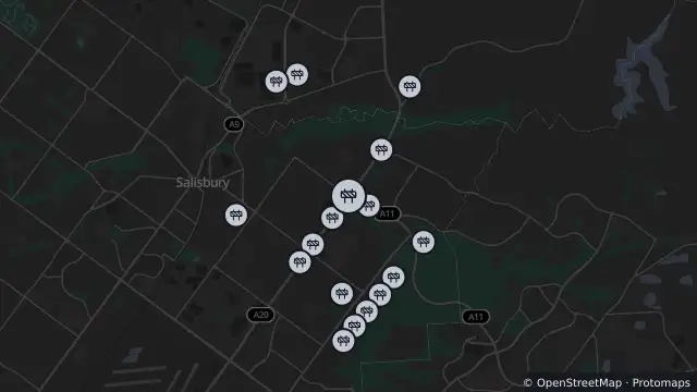 Map of Mowing — Main North Road, Salisbury Plain and nearby items