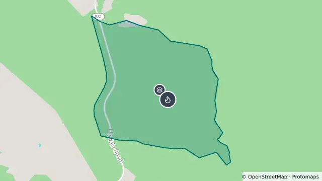 Map of Fuel Reduction Burn — Rocherlea and nearby items