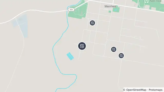Map of Planned Power Outage — Merriwa and nearby items