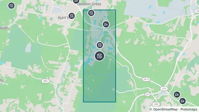 Map of Planned Power Outage — Buchanan, Kurri Kurri, Mulbring, Richmond Vale and nearby items