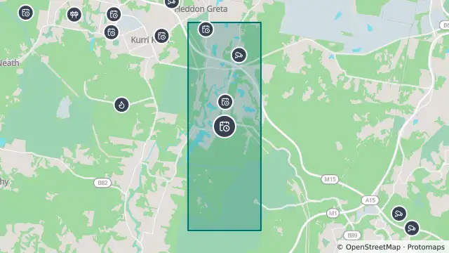 Map of Planned Power Outage — Buchanan, Kurri Kurri, Mulbring, Richmond Vale and nearby items