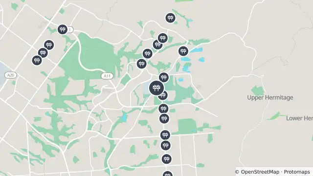 Map of Stormwater Trap Cleaning — Golden Grove Road, Golden Grove and nearby items