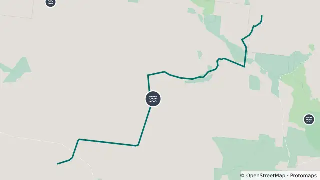 Map of Flooding — Tumbar Road — Blackall / Mexico and nearby items