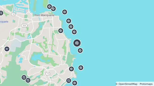 Map of Smart Drumline Location — Shelly and nearby items
