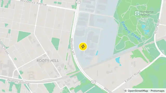 Map of Power Outage — Rooty Hill and nearby items