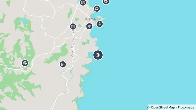 Map of Smart Drumline Location — Easts and nearby items