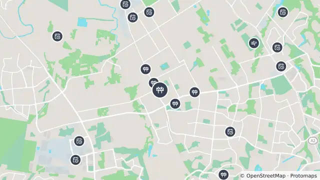 Map of Scheduled Roadwork — Station Street, Schofields and nearby items