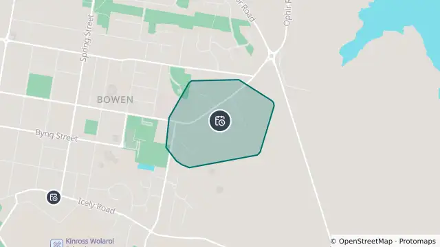 Map of Planned Power Outage — Incd-44353-W and nearby items