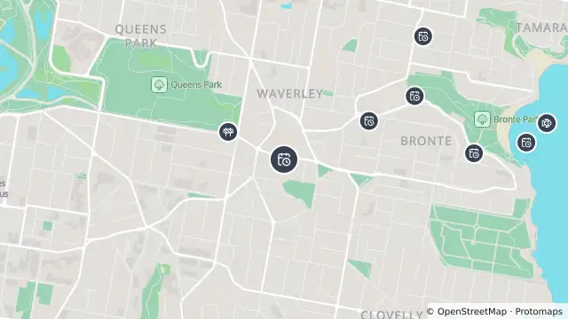 Map of Planned Power Outage — Bronte and nearby items