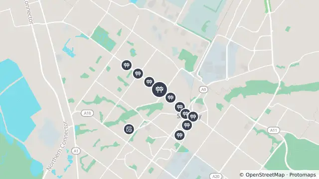 Map of Footpath Maintenance/Repairs — Waterloo Corner Road, Salisbury North and nearby items