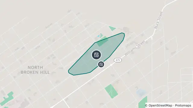 Map of Planned Power Outage — Incd-44119-W and nearby items