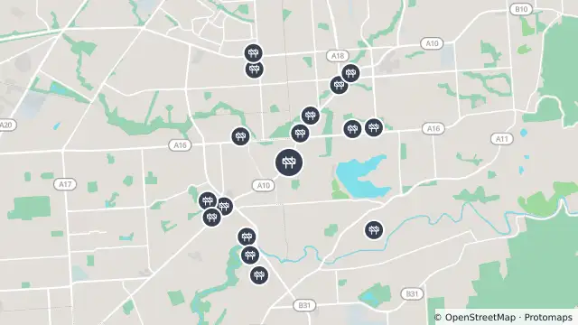 Map of Asphalt Works — North East Road, Gilles Plains and nearby items