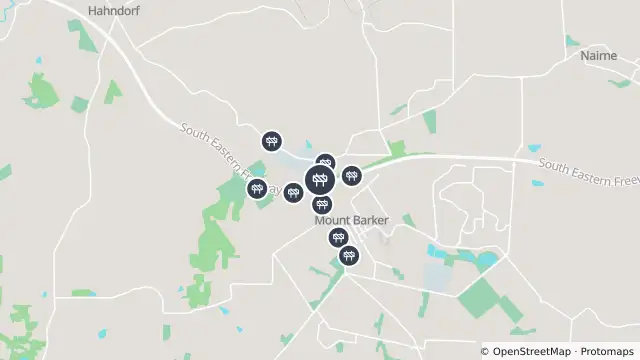 Map of Traffic Management — Mount Barker Ramp From Adelaide, Totness and nearby items
