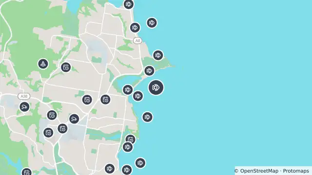 Map of Smart Drumline Location — Long Reef and nearby items