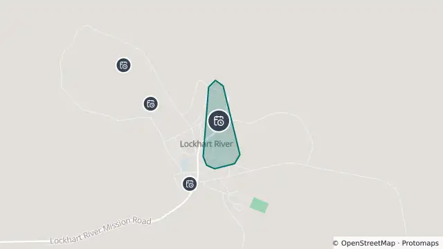 Map of Planned Power Outage — Lockhart River and nearby items
