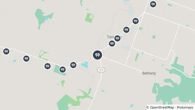 Map of Asphalt Works — Gomersal Road, Tanunda and nearby items